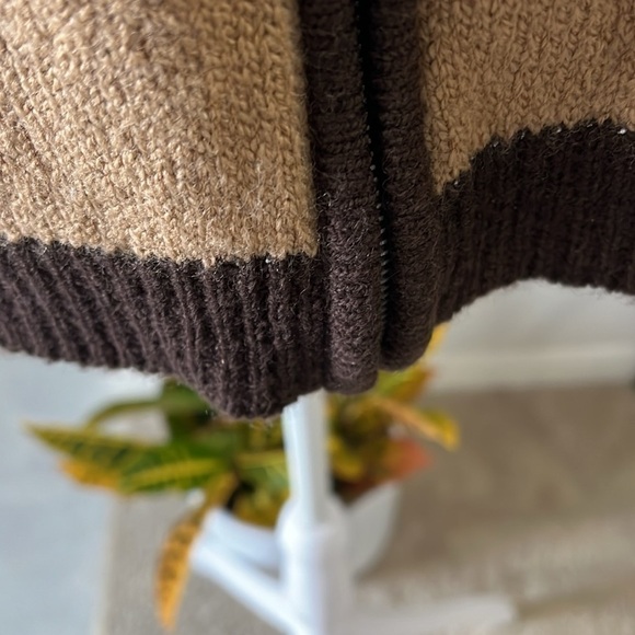 JASONMAXWELL: New Women’s Zipper Front Long Sleeve, Multi Colored Sweater, Sz M - Picture 7 of 8